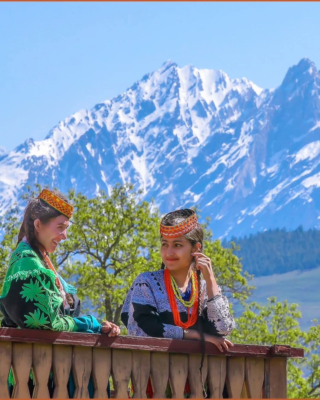 The Kafiristan Tour Pakistan traditional village.